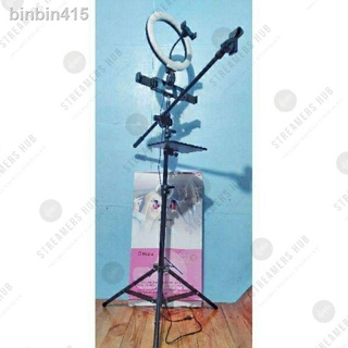 Microphones●ONLY 26cm Ringlight set with Microphone Stand for BM800 & V8 Sound Card holder