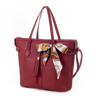 Kaiserdom Kimny Korean Fashion Ladies Shoulder Bag Tote Bag Hand Bag With Free Silk Scarf 02 3385