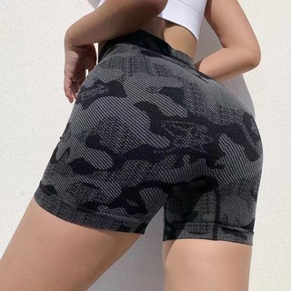 Women High Waist sports shorts tight Peach hip-boosting Quick dry breathable fitness training pants