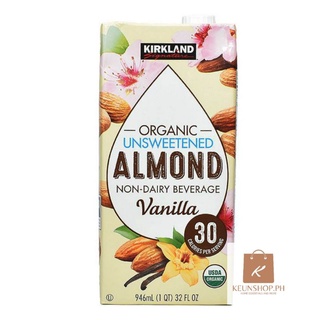 Kirkland Signature Organic Unsweetened Almond Vanilla Non-Dairy Beverage 946ml