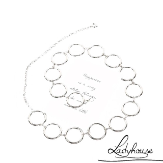 LD-Chain Belt, Trendy Heart Leaf Circle Pendant Waist Chain Summer Beach Body Jewelry for Women and Girls (6)