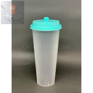 ☇Milktea Cups (FROSTED HARD CUPS) with Lid- SET