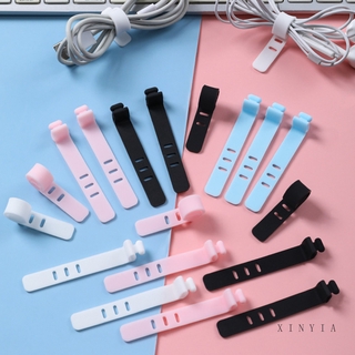 Silicone Cable Winder Accesories USB Earphone Data Line Mouse Keyboard Cable Cord Holder Cable Protector Charging Charger Wire Organizer