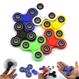 Tri-Spinner Fidget Toy Plastic EDC Hand Spinner