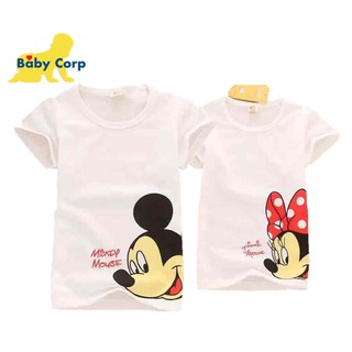 Baby Corp Kids Boys Girl Mickey Minnie Mouse T-shirt Casual Summer