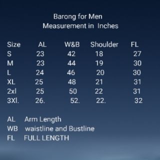 BARONG TAGALOG FOR MEN (7)