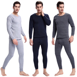 MY✈Hot Sale Mens Pajamas Winter Warm Thermal Underwear Long Johns Sexy Black