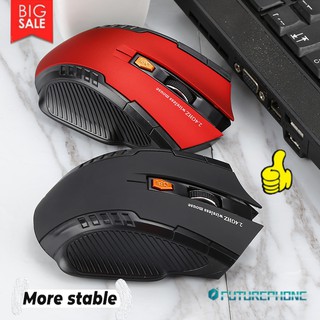 Wireless Mouse Gaming Mouse PC Gamer Mice 6 Buttons 1600DPI Computer Mouse 2.4GHz Wireless Optical Mouse 10M Long Distance Receiving Range 1600DPI 6 Buttons Wireless Mice USB Wired Gaming Mouse High configuration With Backlight For PC & Laptop