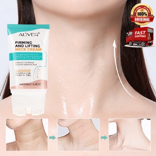 Authentic Aliver Neck Cream for lifting and firming saggy neck skin moisturized absorb fats and firm
