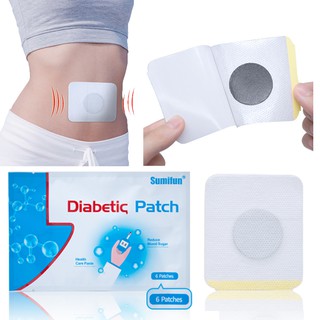 6pcs/Bag Diabetes Patch Stabilizes Blood Sugar level Glucose Patch Natural Herbs Diabetes Plaster
