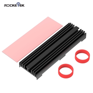 Rocketek M.2 Solid State Hard Disk Heatsink Heat Radiator Cooling Silicon Therma Pads Cooler