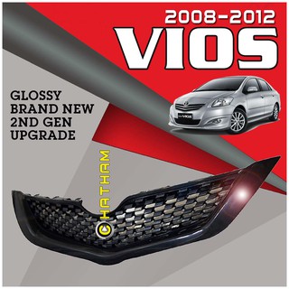 Belta Grill for Toyota Vios 2008 to 2012 ( Gen-2 ) Glossy 2009 2010 2011 (1)