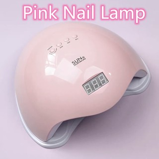 Pink Nail Lamp Manicure Instrument Dryer, Gel Nail Lamp, Convenient Quick-Drying Nail Polish