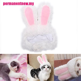 [SUN]Cat bunny rabbit ears hat pet cat cosplay costumes for cat small dogs party (1)