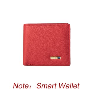 Smart Wallet Bluetooth Tracker Anti-lost Genuine Leather Men wallets Soft Leather High Quality Male