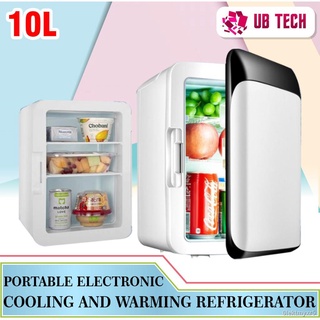 ✸【Happy shopping】 Portable Electronic Cooling and Warming Refrigerator 10L Car