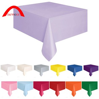PEVA Disposable tablecloths Table Cloth Cover Party Catering Events Tableware neweer