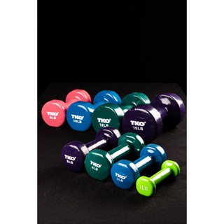 Vnyll Professional TKO Dumbbell Colored Gym Fitness Dumbbells Weighted LB Dumbell