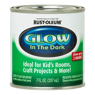 Rust Oleum Specialty Glow In The Dark, 1/2 Pint (1)