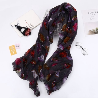 Korea fashion TR cotton linen/scarf