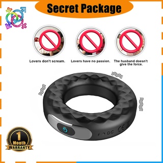 【One month warranty】Delay penis ring, prolong ejaculation ring testicle massager male sex toys