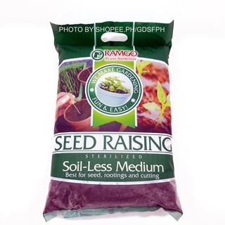 Soil-less Seed Raising Medium by Ramgo Approx 2kg 4L
