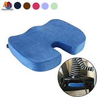 Memory Foam Seat Cushion Back Sciatica Coccyx Tailbone Pain Relief Pillow for Office Chair Car