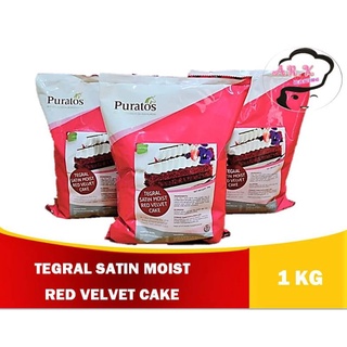 Puratos Tegral Satin Moist Red Velvet Cake mix Premix 1kg