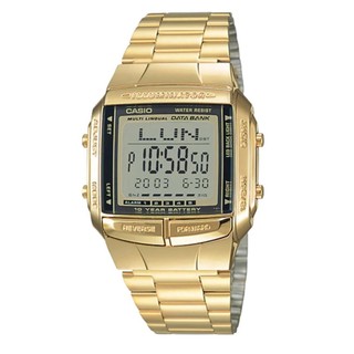 Casio Watch for Unisex DB-360G-9ADF Gold Stainless Steel Strap 30m Digital