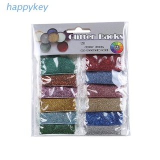HAP 12 Colors Resin Casting Mold Glitters Sequins Pigment Large Kit Makeup Jewelry Fillings Nail Art Jewelry Making