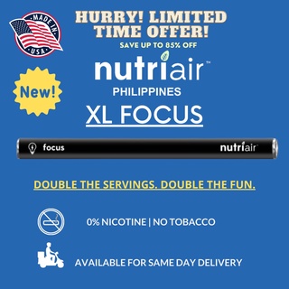 【PHI local stock】 NEW - XL Nutriair FOCUS (Maximizes Focus and Attention)