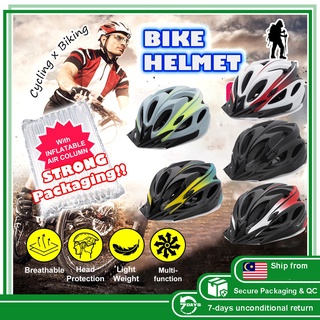 ✅ Ready Stock Professional Outdoor Bike Helmet Cycling Helmet Adult Dewasa Integrally-molded Super Light MTB Mountain Road Bicycle Helmet Adjustable head circumference 52-62cm (1)