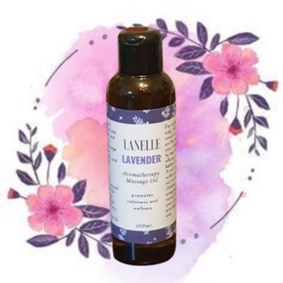 Lanelle LAVENDER Aromatherapy Massage Oil