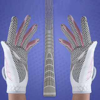 Women's Anti-slip Design Golf Gloves Left and Right Hand Breathable Sports (4)