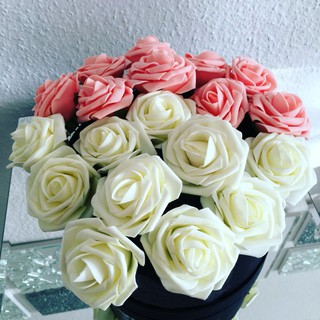11 Colors/10 Artificial Rose Flower Bride Bouquet Home Decor (1)