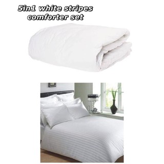 5in1 Thin Comforter With Duvet Cover Set Us Cotton Good Quality