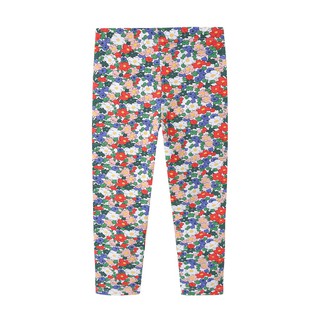 Floral Print Children Trousers Cotton Kids Girls Leggings (3)