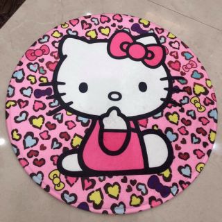 Hello Kitty round doormat