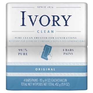 Ivory Original Bar Soap 4 Bars