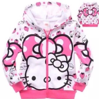 COD Kids Fashion Hello Kitty Kids Jacket For 4-9yrs