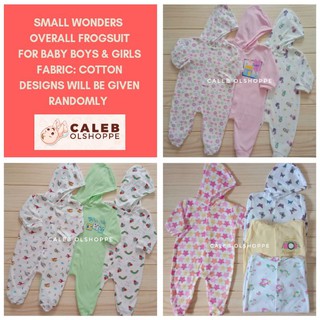 Small Wonders Frogsuit Overall 0-6 months Boys & Girls (1)