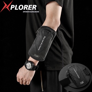 Black Sport Arm Wrist Bag for Running Jogging Cellphone Pack Waterproof Reflective Cellphone Holder
