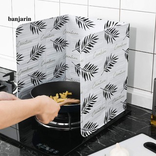 Kendareh Kitchen Aluminum Foil Foldable Gas Stove Oil Splash Proof Baffle Cooking Oil-proof Paper