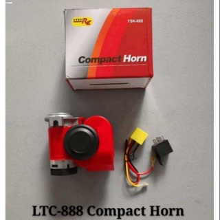 WIGO COVERCAR ACCESSORIES✤COMPACT HORN LOUD HORN WITH HORN RELAY SET