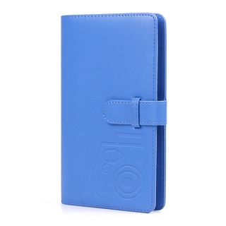 【BEST SELLER】 Pikxi AM96 96-Sheet Photo Album for Fujifilm Instax Mini Instant Camera Leather