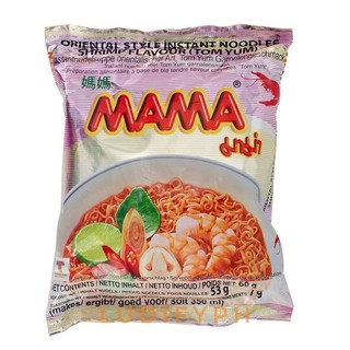 Mama Tom Yum / Tom Yam Oriental Style Instant Noodles Shrimp Flavor Thailand 60g