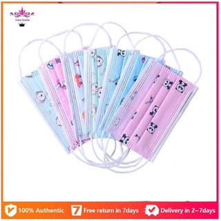 FREE BOX 50PCS-Kids Mask 3Ply Disposable Surgical face Mask