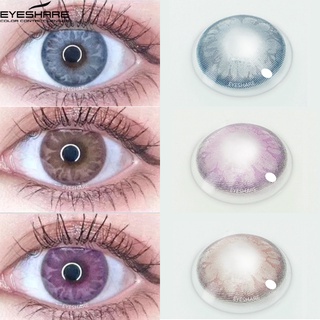 [EYESHARE] 2 pcs/pair Colored Contact Lenses GEM Series Natural Color Contact Lens Yearly use