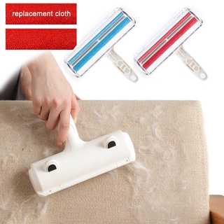 【on hand】Pet Hair Remover Roller Reusable Washable Dog Cat Hair Cleaning Brush Self Cleaning Nylon Lint Brush for Furniture Carpets Bedding Clothing and More