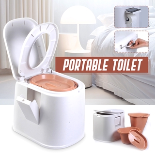 Portable Toilet Commode Indoor Outdoor Home Travel Elderly Pregnant Women